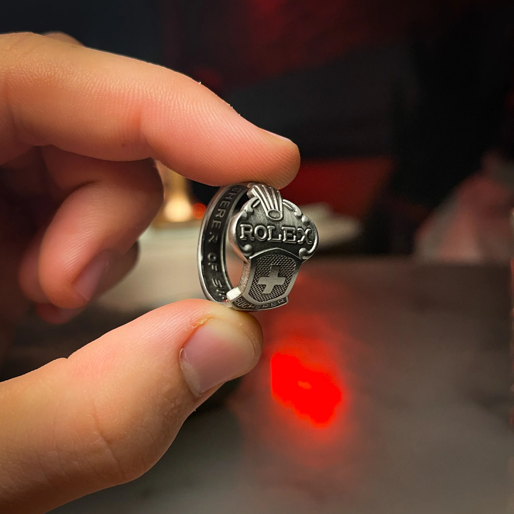 R0LEX Spoon Ring - Image 5